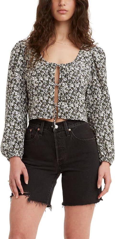 Levi's Women's Embry Tie Blouse | Amazon (US)