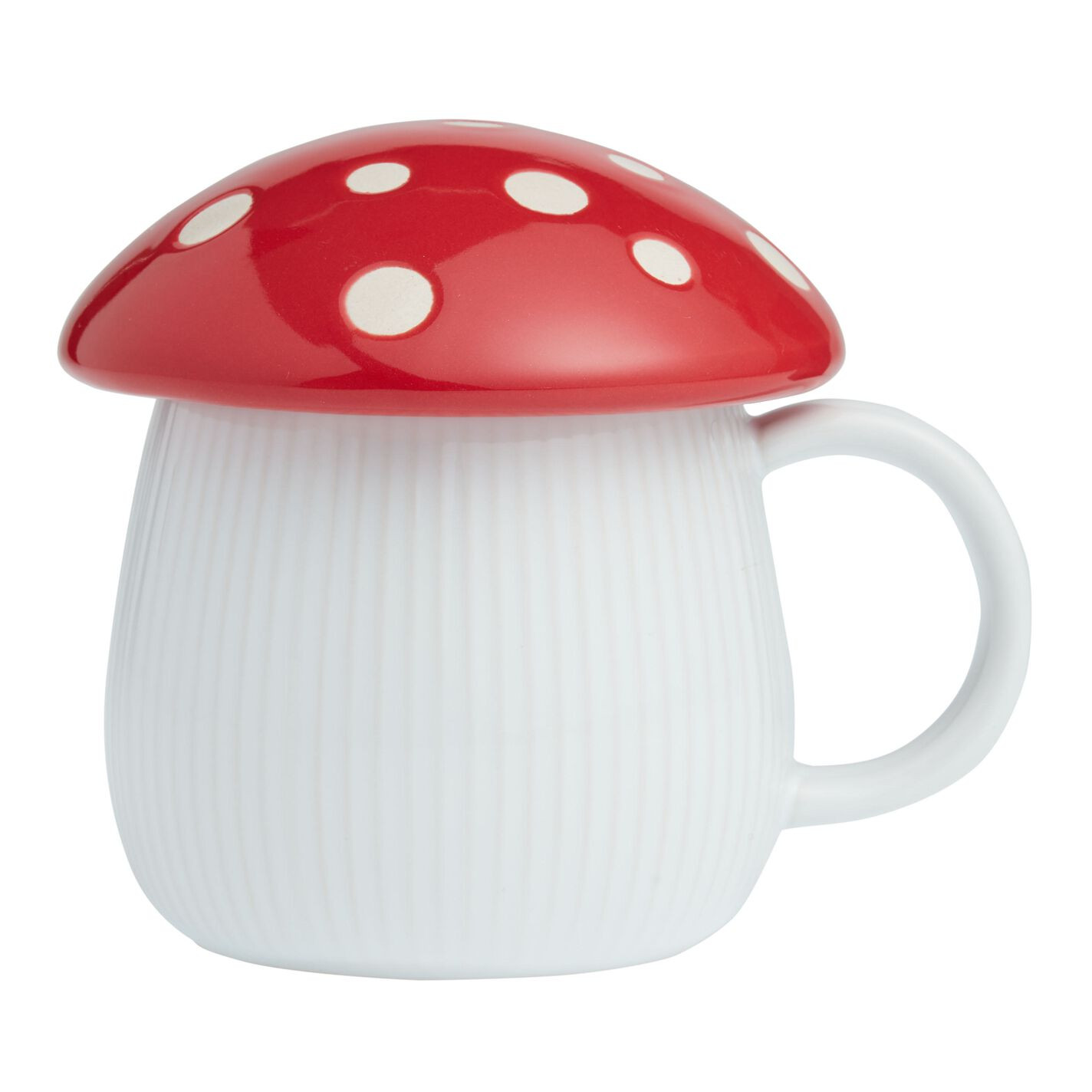 Mushroom Lidded Ceramic Mug | World Market