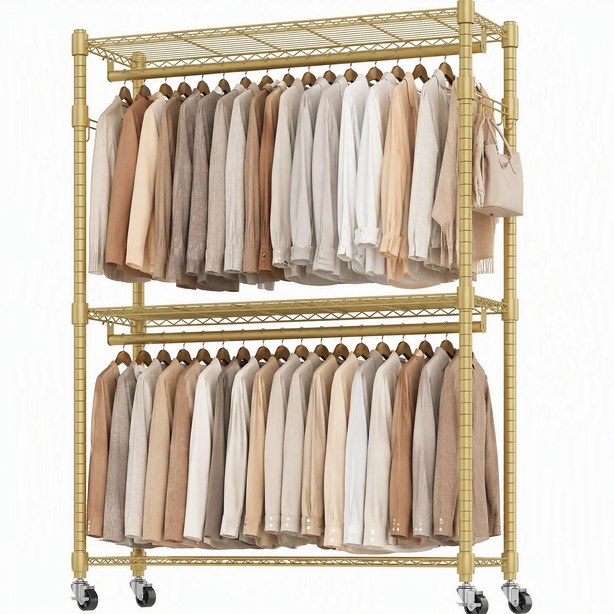 Kaylia 47.2'' Rolling Clothes Rack | Wayfair North America
