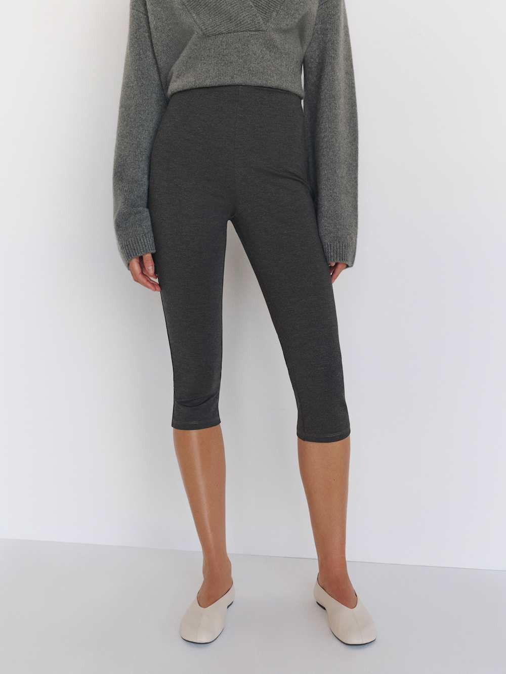 Jill Cropped Knit Pant | Reformation (Global)