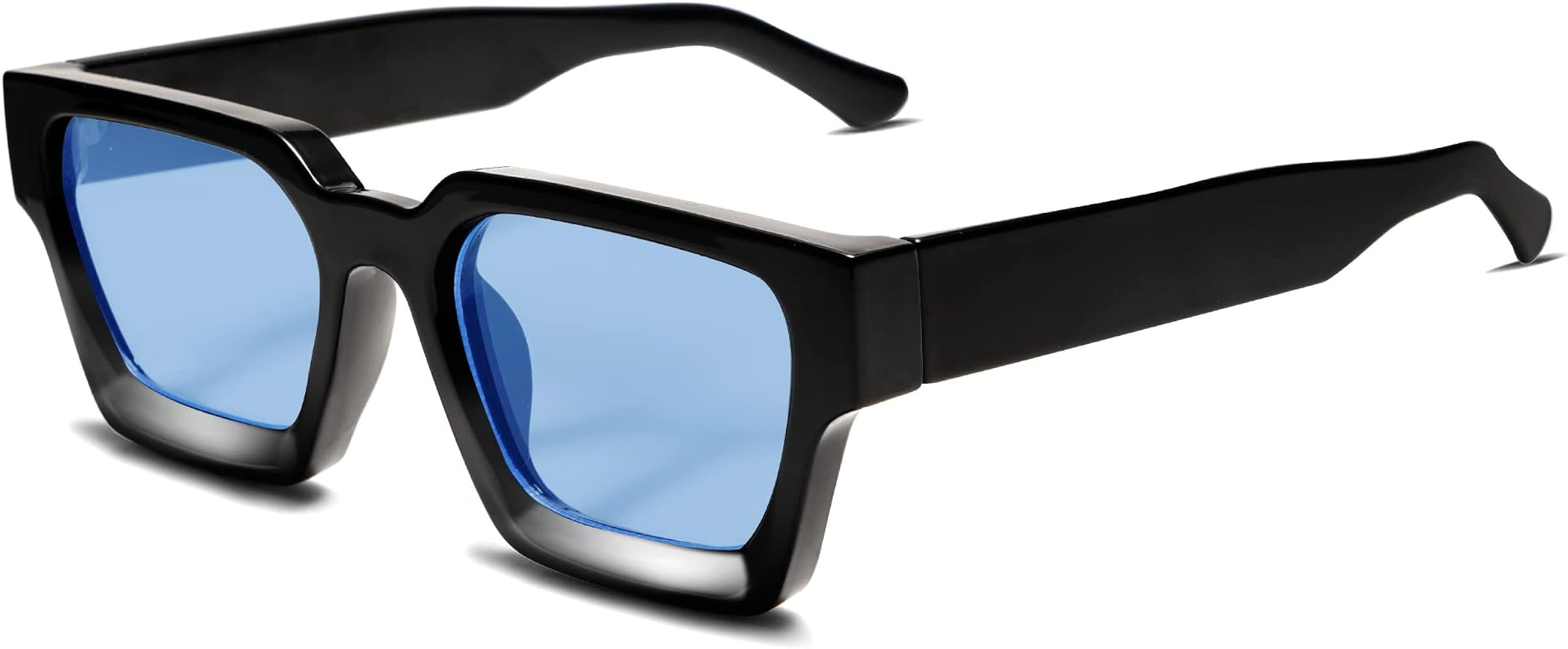 VANLINKER Thick Square Sunglasses for Men Women Retro Chunky Rectangle Shades UV400 Protection VL... | Amazon (US)