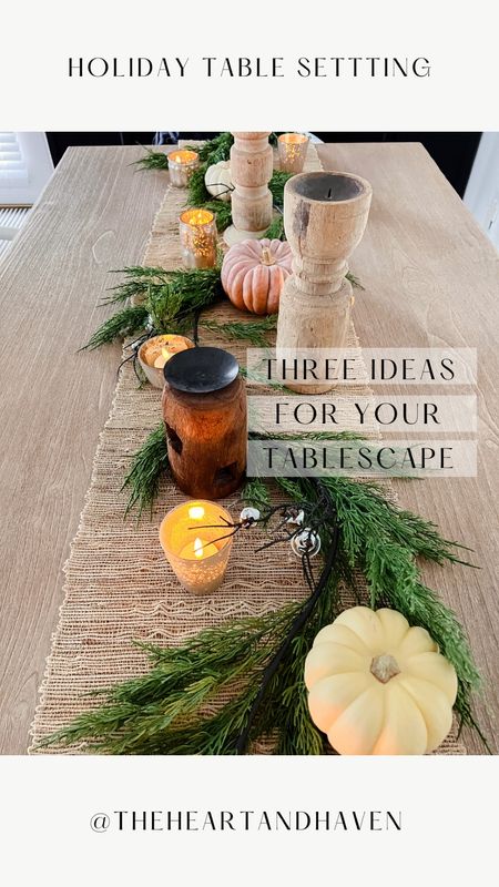 Add one or all of these things to make your holiday entertaining a little more special! #tablescape #thanksgiving

#LTKhome #LTKHoliday