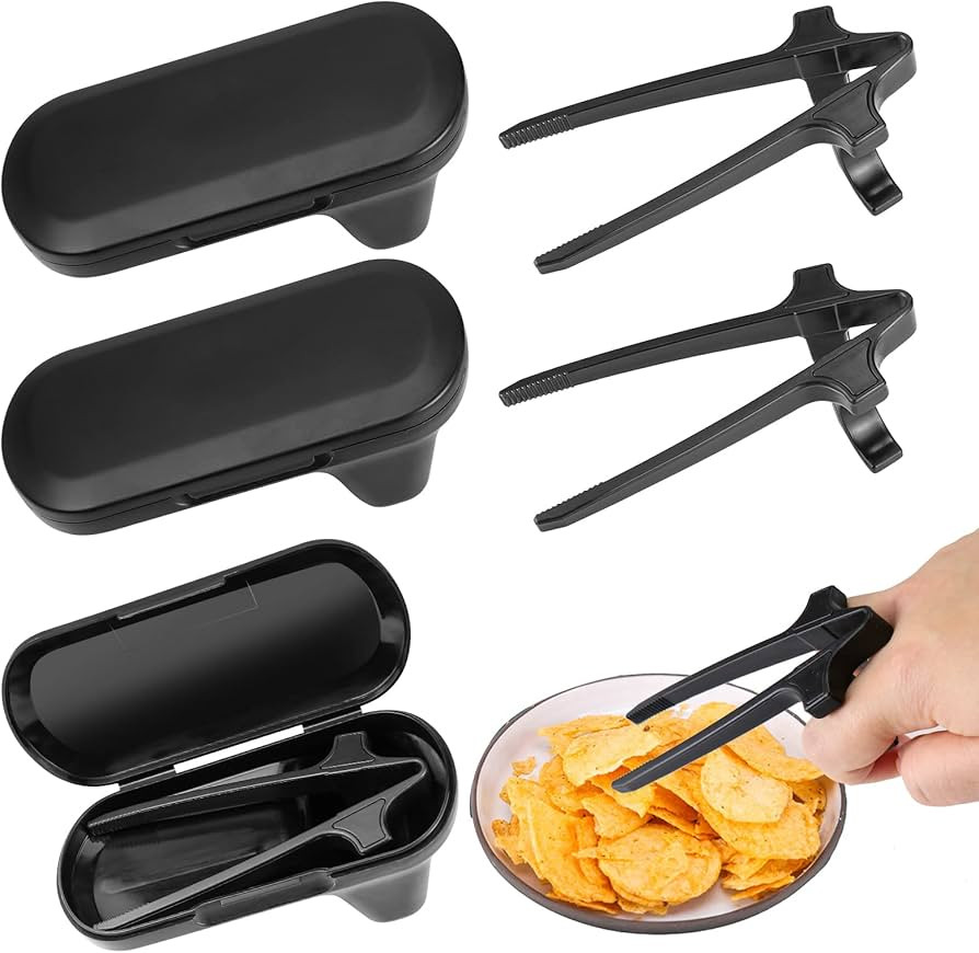 Hysagtek Upgraded Finger Chopsticks for Gamers with Box, Finger Chip Chopsticks, Snacking Chopsti... | Amazon (US)