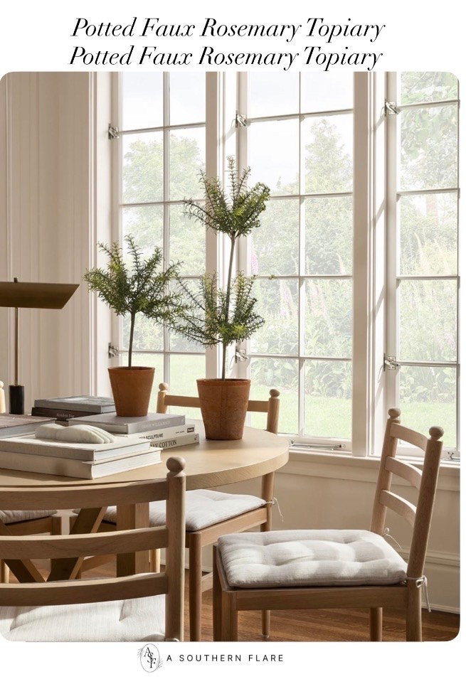 Potted Faux Topiary/ Home Decor