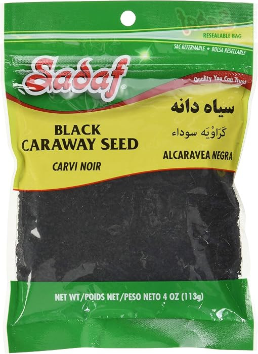 Sadaf Black Seeds - Nigella Black Caraway Seeds for Cooking & Food Seasoning - Kosher - 4 Oz Rese... | Amazon (US)