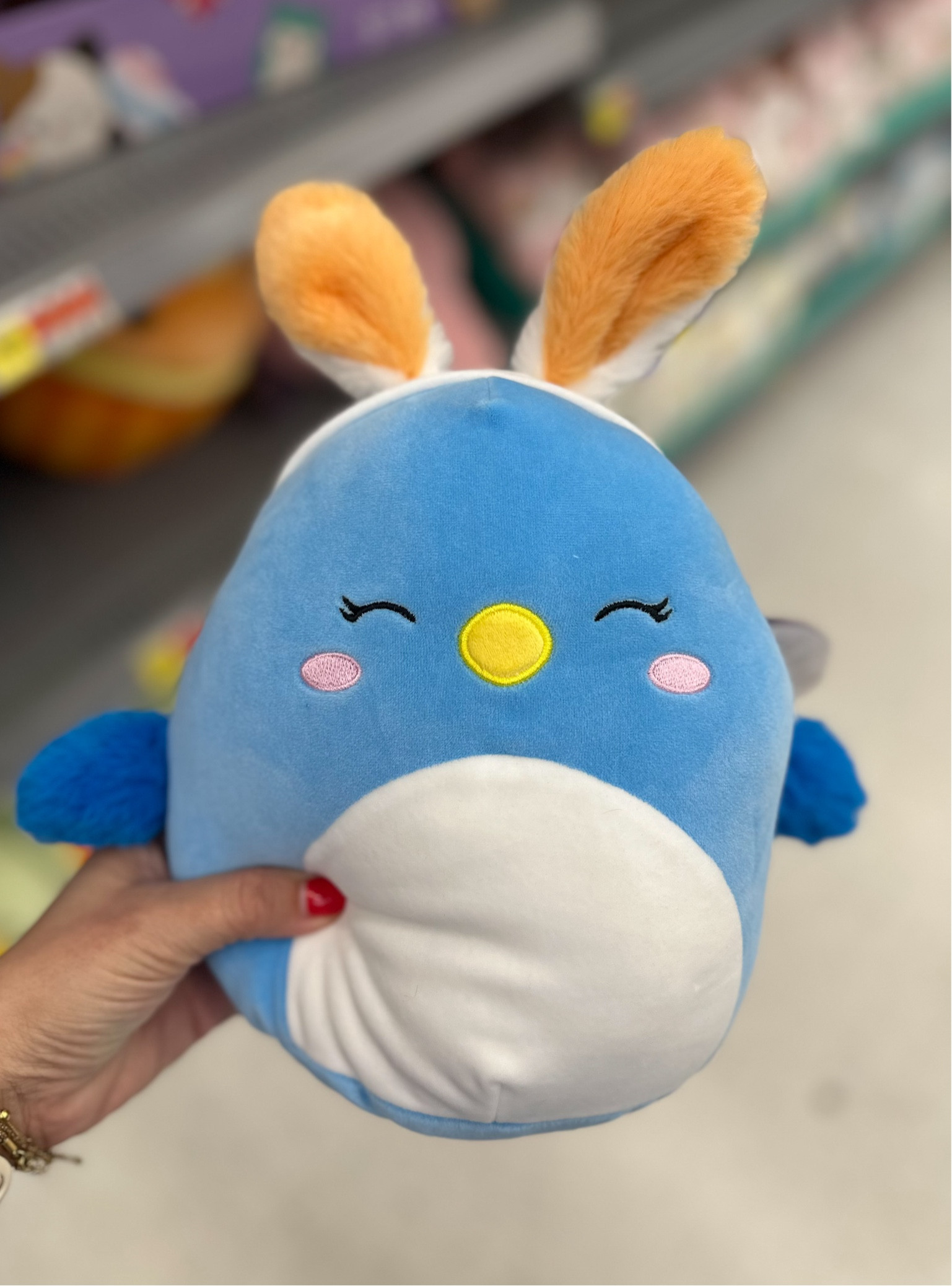 These Easter Squishmallow’s are currently fully stocked and will sell out!!! They’re only $7.88 and come in 6 cute designs!! I got this one for my 4 year old’s Easter basket!!! 🐣

Easter, Easter basket, Easter basket ideas, Walmart finds, Walmart, squishmallow, kids gifts 

#LTKkids #LTKSeasonal #LTKfamily