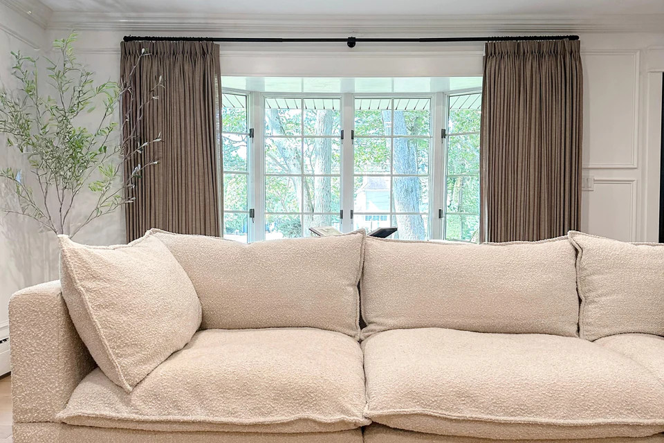 Lily Linen Curtains & Drapes Pleated | NeutralCurtains