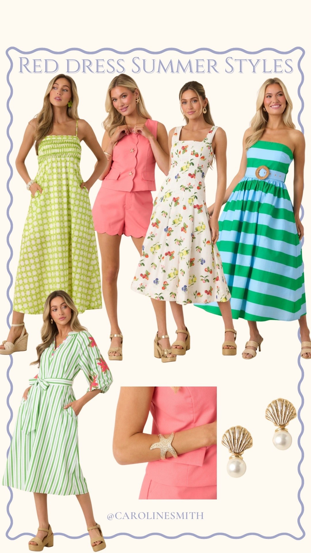 Red Dress summer styles



Beach, maxi dress, stripes, seaside, seashells,  starfish,  fruit, short set 

#LTKgrwm #LTKBeauty #LTKTravel