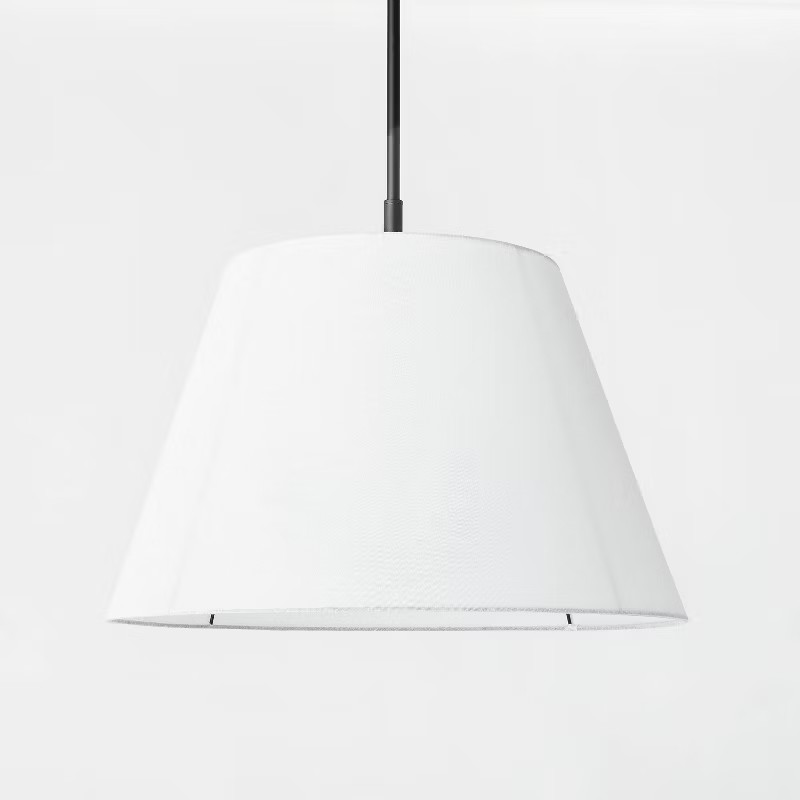 Oversized Sheer Pendant White - Threshold™ designed with Studio McGee | Target