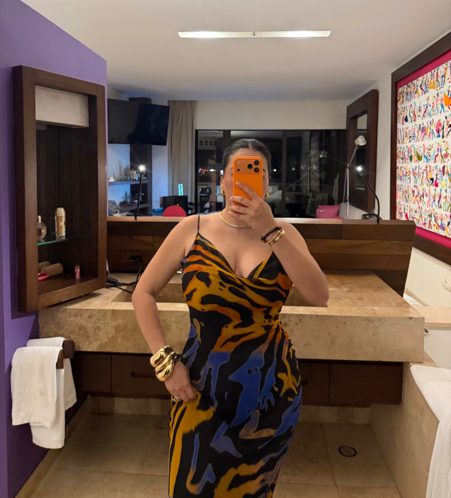 Day 1 night out in Cancun outfit 
Dress Rat & Boa wearing size M
Necklace Alexis Bittar
Bangles Amazon

#LTKNYFW #LTKootd