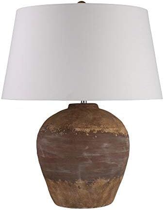 Sagebrook Home 50415 Ceramic 28" Urn Table Lamp, Brown | Amazon (US)