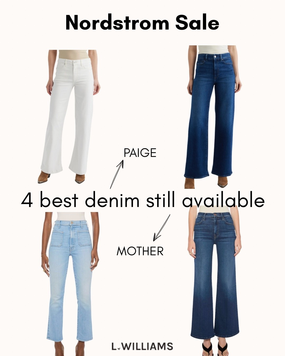 4 of the best jeans in the sale still available! Wow. Grab your tts!