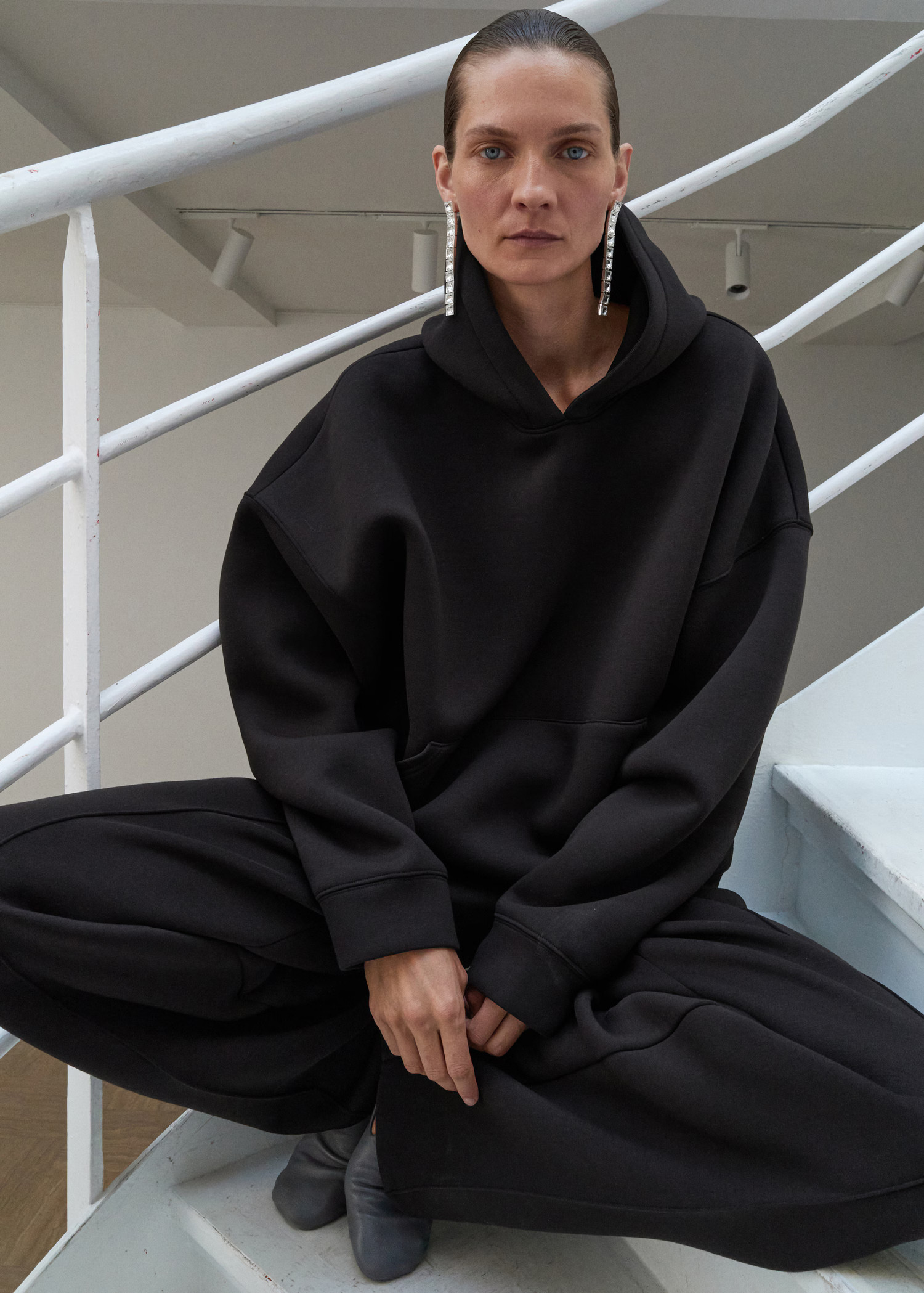 Oversized hoodie | MANGO (UK)