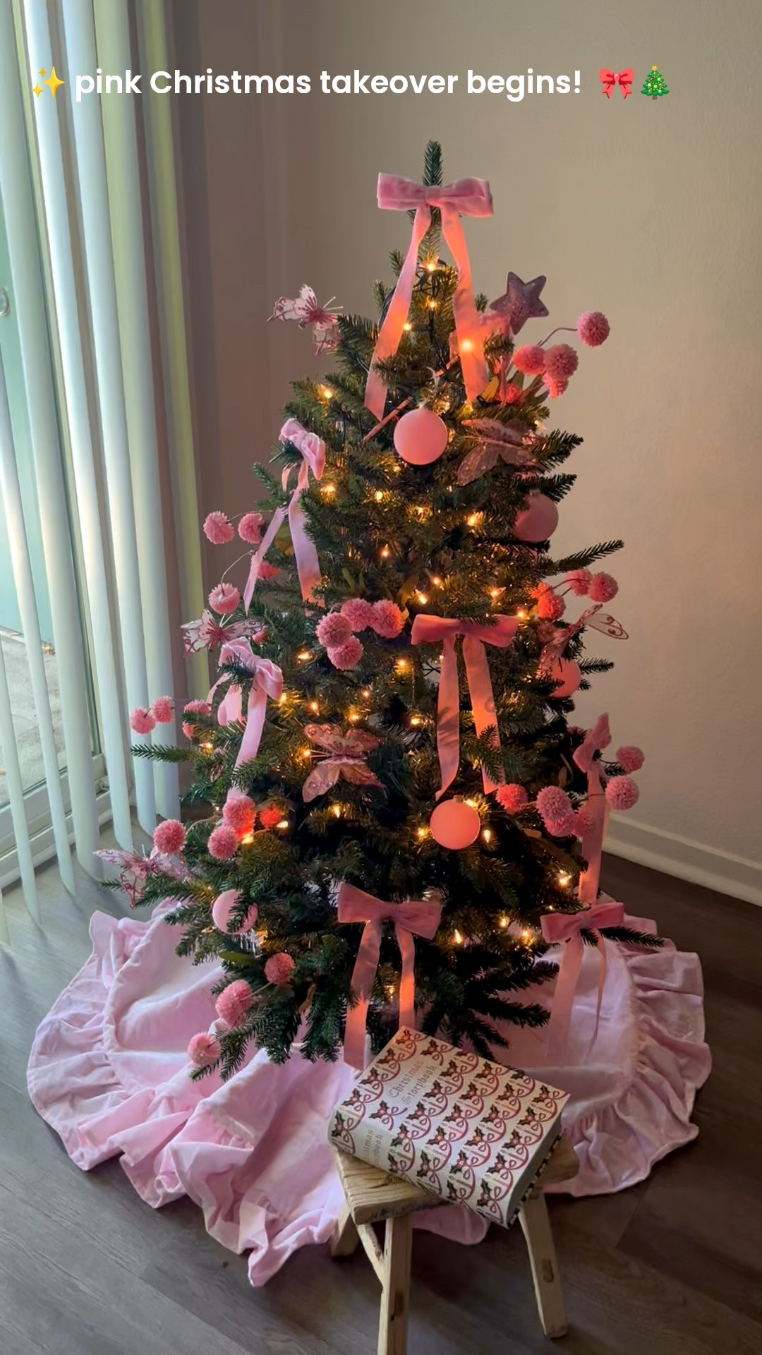 All things pink, sparkly & festive 🎀💗
My Pink Christmas tree is pure holiday magic — soft blush ornaments, glittery ribbons, and cozy girly vibes all season long. 



#PinkChristmasTree 
#PinkChristmasDecor #Pinkmas #ChristmasDecorInspo #HolidayHomeDecor #ChristmasTreeDecor #GirlyChristmas #ChristmasAesthetic #FestiveDecor #HolidayInspo #HolidayMagic #ChristmasVibes #HomeDecorInspo #HolidayStyle #ChristmasDecorIdeas #ChristmasTreeInspo #PinkDecor #HolidayHomeInspo #LTKHoliday #LTKHome #LTKSeasonal #LTKChristmas #LTKDecor #LTKFinds #LTKGiftGuide #HolidayDecorInspo #ChristmasHome #SparklyChristmas #ChristmasMood #ChristmasAtHome

#LTKHome #LTKHoliday #LTKStyleTip #LTKFindsUnder50