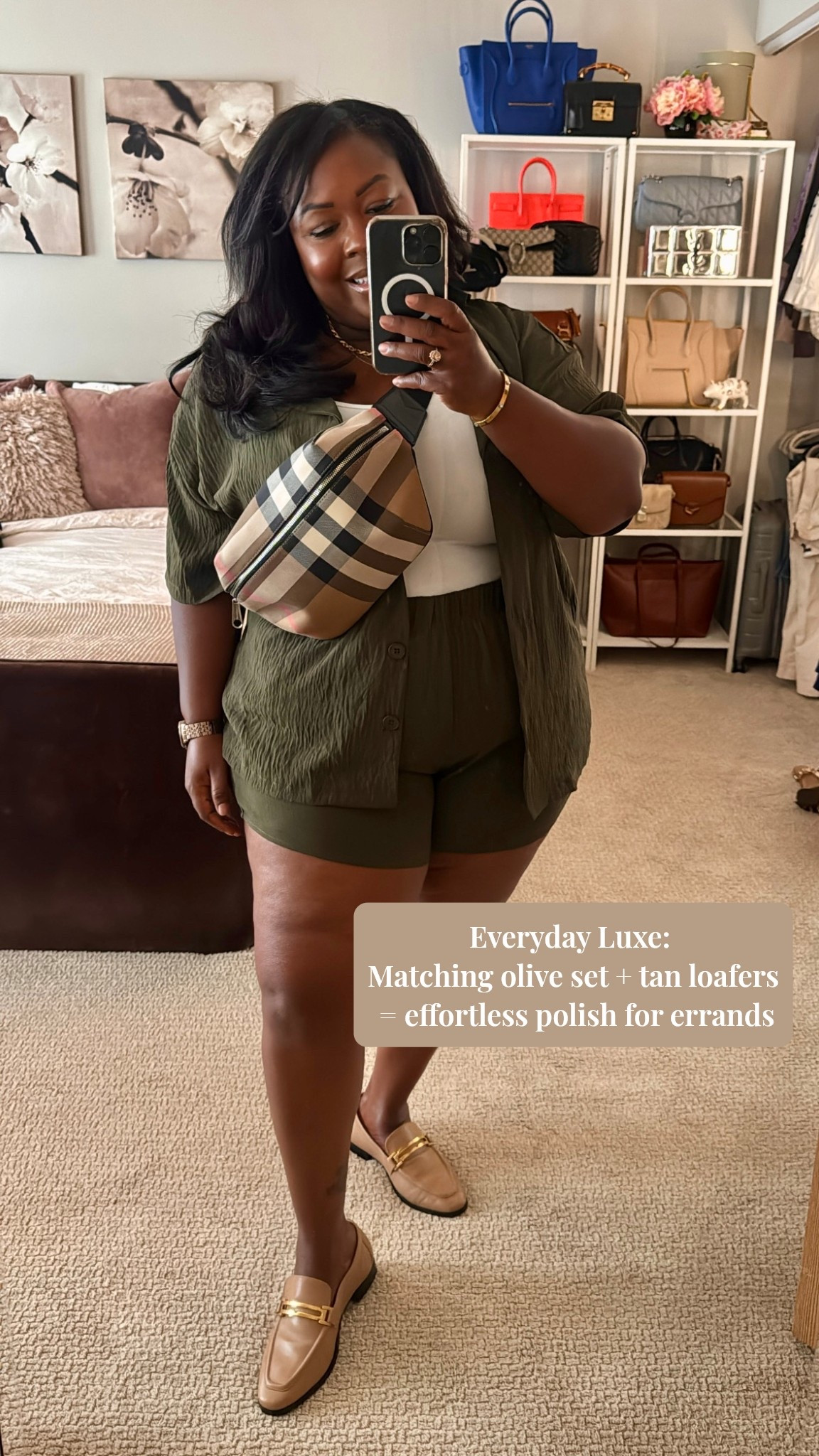 Just enough polish for a late summer day out—plus, this set is under $25. I'm wearing a 2XL set, 18 tank top, true to size loafers. 

#LTKStyleTip #LTKOver40 #LTKPlusSize