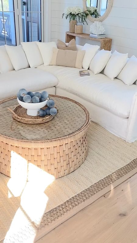 This coffee table and these beautiful sea glass beads are on sale 😍.

Coastal home decor, living room furniture, neutral home decor, home furnishings, coastal modern decor.

#LTKSaleAlert #LTKSummerSales #LTKVideo