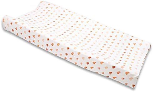 Amazon.com: Little Heart Changing Table Pad Cover, Baby Changing Pad Cover Changing Table Cover, ... | Amazon (US)