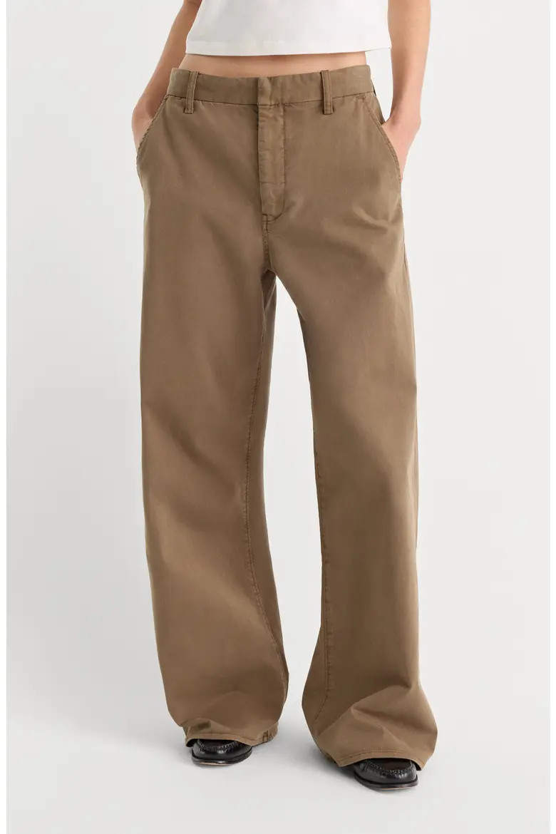 Good American Low Slung Baggy Trousers (Women) | Nordstrom | Nordstrom