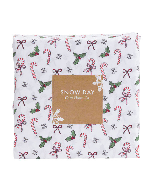 North Pole Candy Sheet Set | TJ Maxx