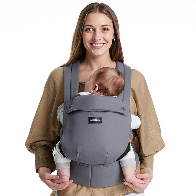 Momcozy Baby Carrier Newborn to Toddler - Ergonomic, Cozy and Lightweight Infant Carrier for 7-44... | Amazon (US)
