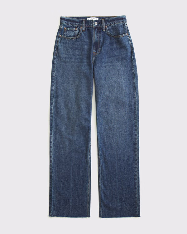 High Rise Loose Jean | Abercrombie & Fitch (US)