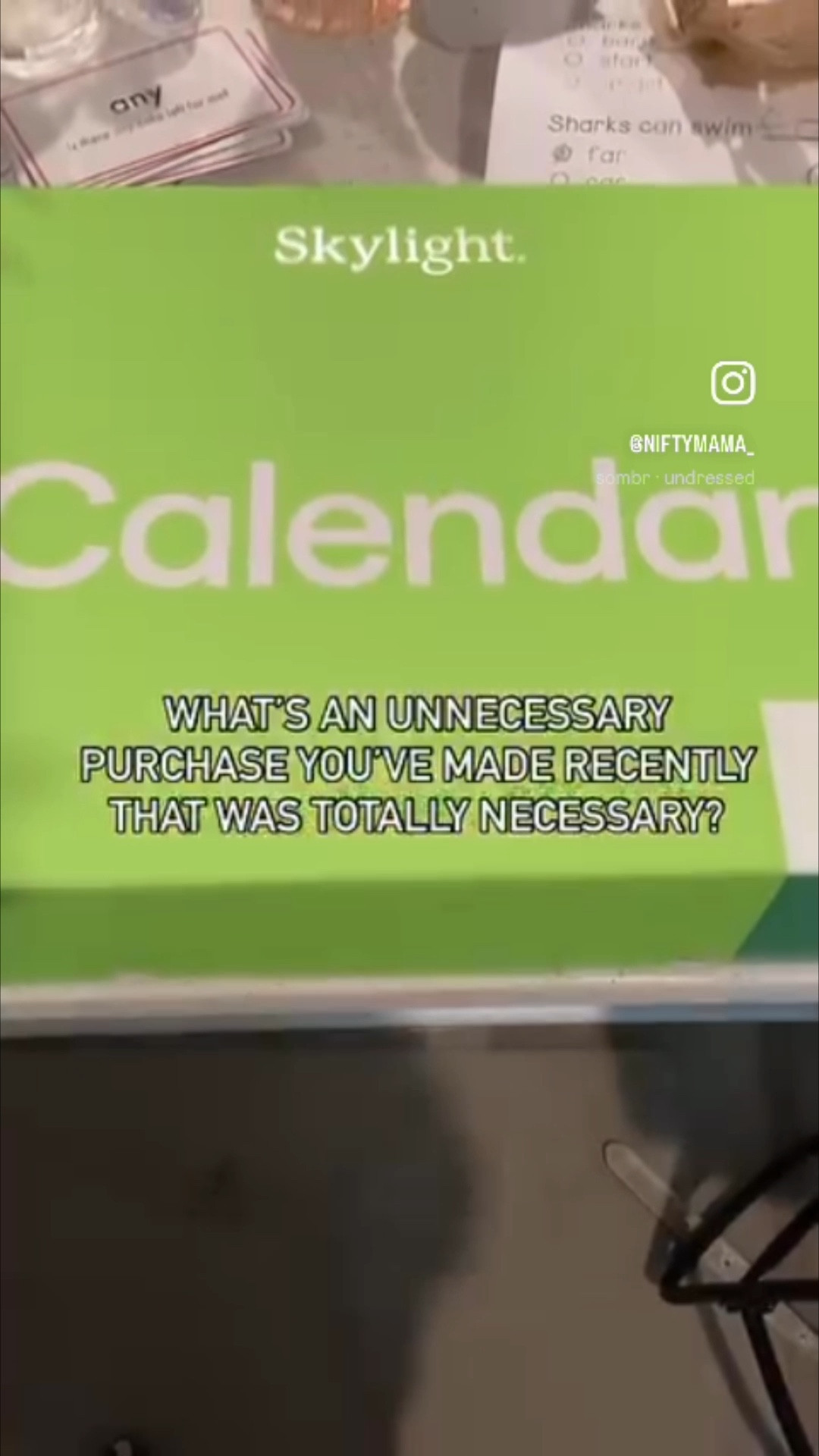 Being organized does not come naturally to me. I try and fail and something gets missed but with this skylight calendar I’ve been at ease lately. This is a splurge item but so worth it! #organization #calendars #planner 

#LTKHome #LTKFamily