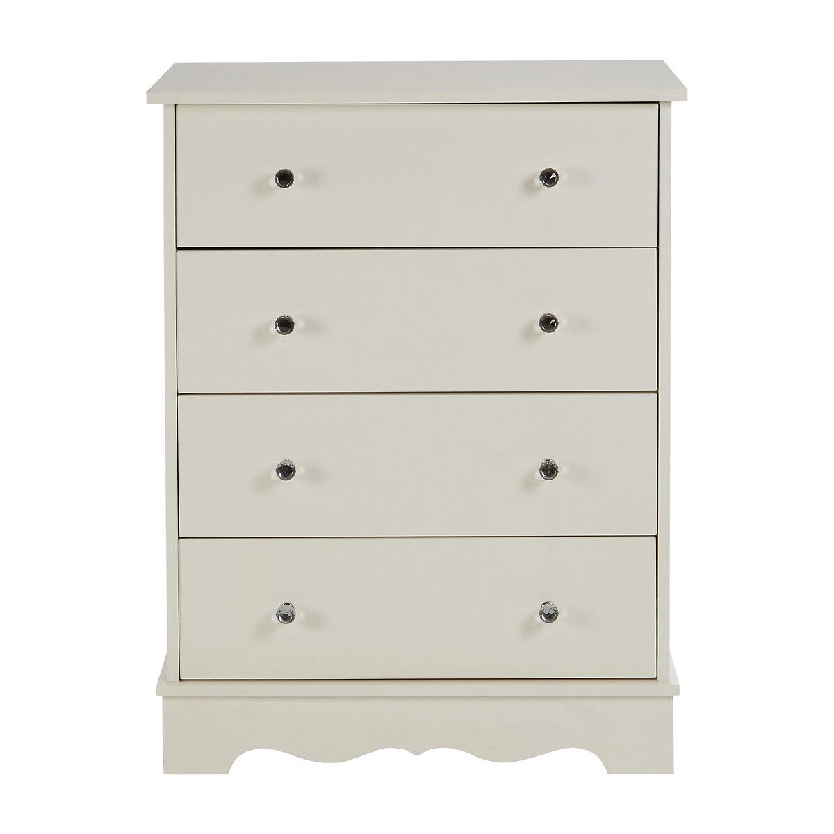 Parisian Inspired Chest of Draws with Crystal Handles | La Redoute (UK)