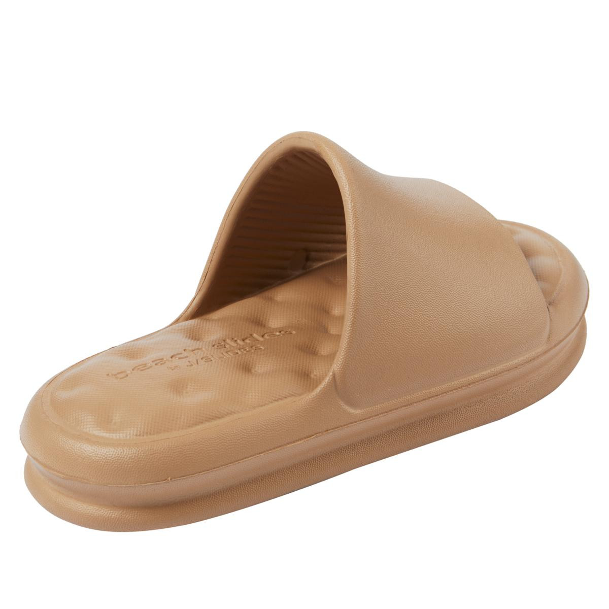 beach slides by J/Slides Serene Slide Sandal - 20383785 | HSN | HSN