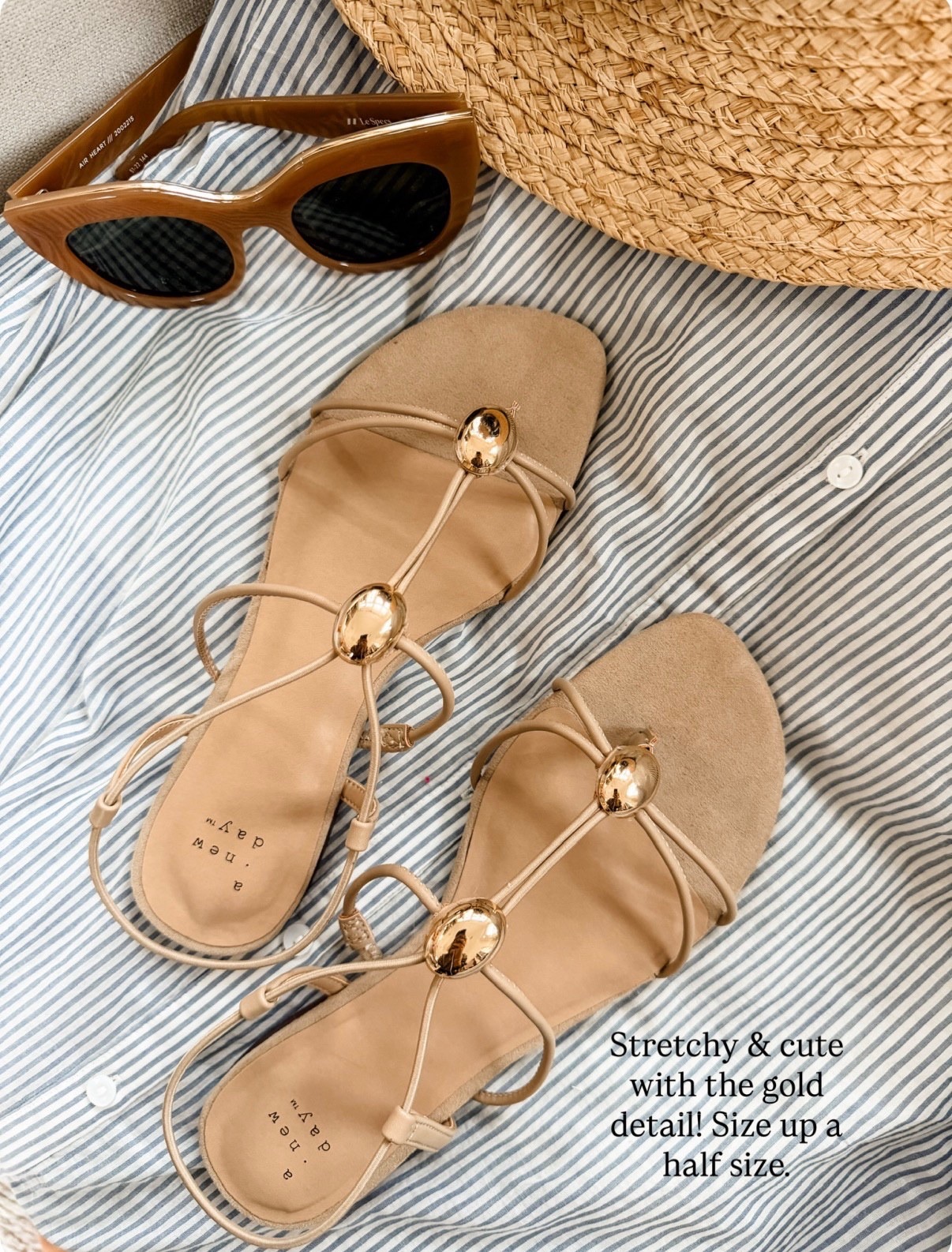 These strappy sandals look like very luxe! A classic shoe you can wear on repeat!

Loverly Grey, Target, sandals, strappy sandalss

#LTKSeasonal