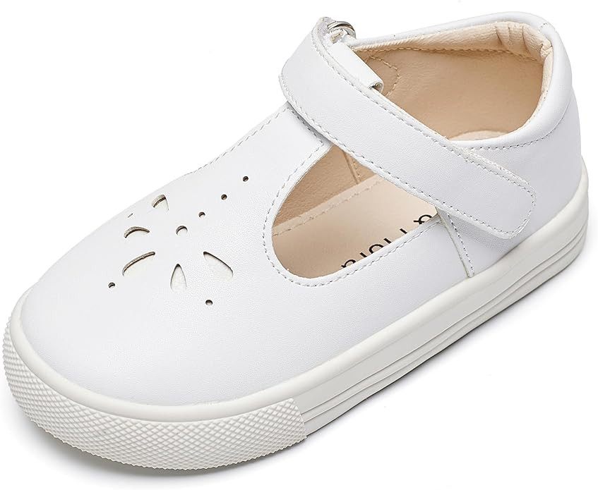 Felix & Flora Toddler/Little Kid Girls Running Shoes Glitter Sneakers Princess Fashion Casual Spo... | Amazon (US)