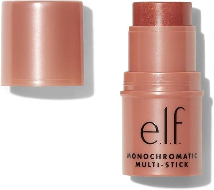 e.l.f. Monochromatic Multi Stick, Travel-Sized Luxuriously Creamy & Blendable Color For Eyes, Lip... | Amazon (US)