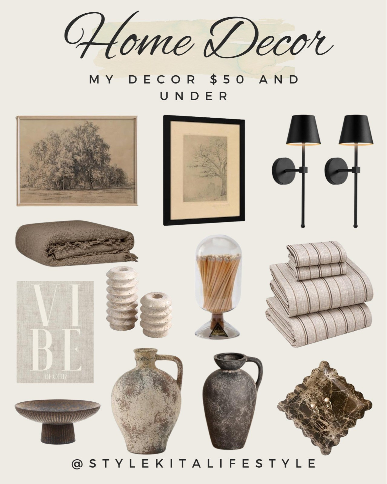 My Home Decor $50 and Under #homedecor

#LTKHome #LTKActive #LTKSeasonal