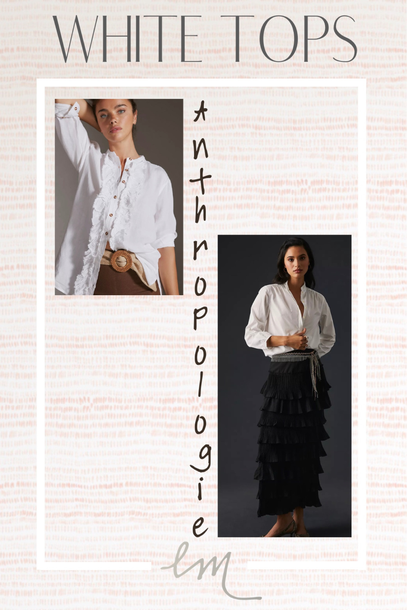 White button down from Anthropologie. Perfect for girls night out, date night or workwear. 

#LTKstyletip #LTKworkwear
