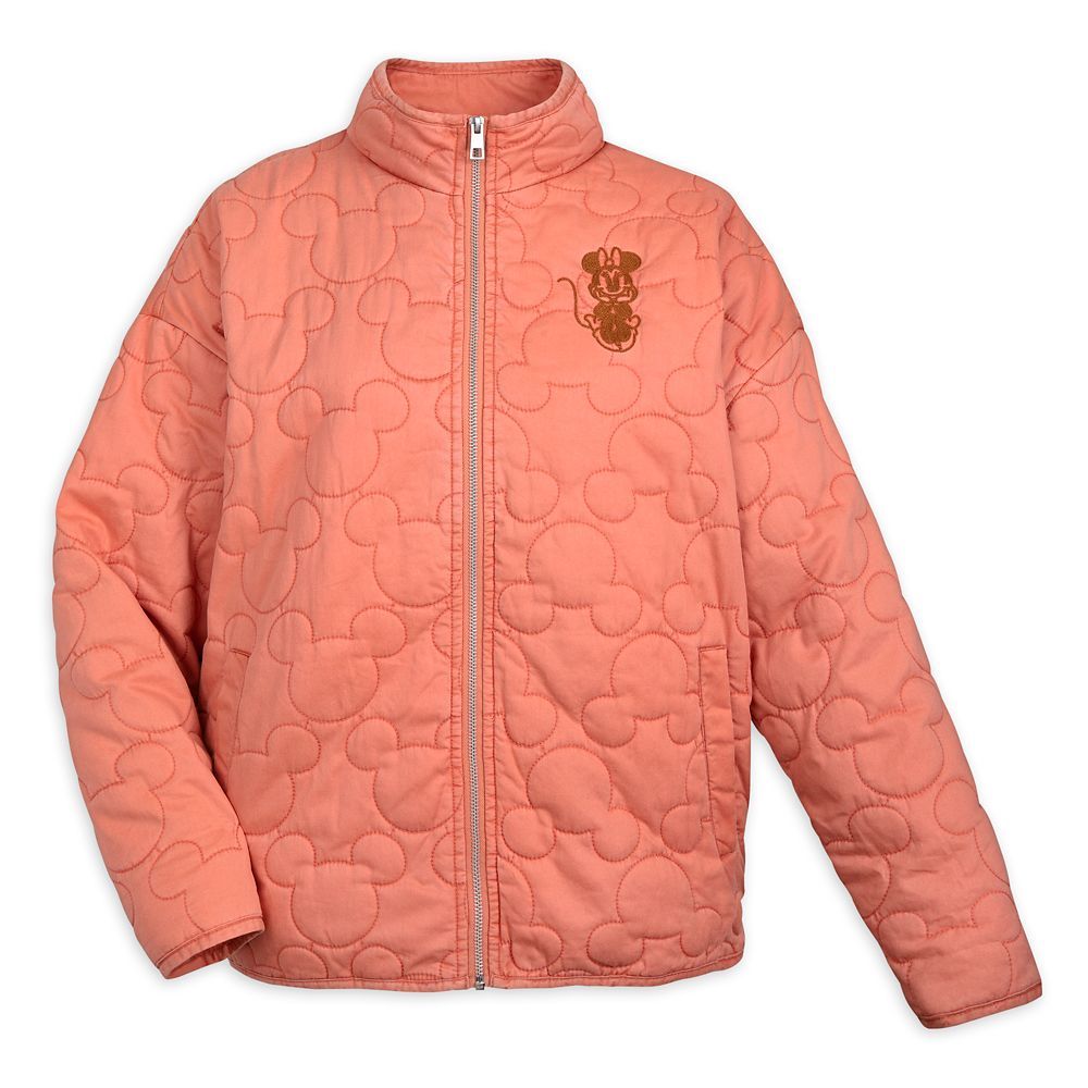 Mickey and Minnie Mouse Quilted Jacket for Women | Disney Store