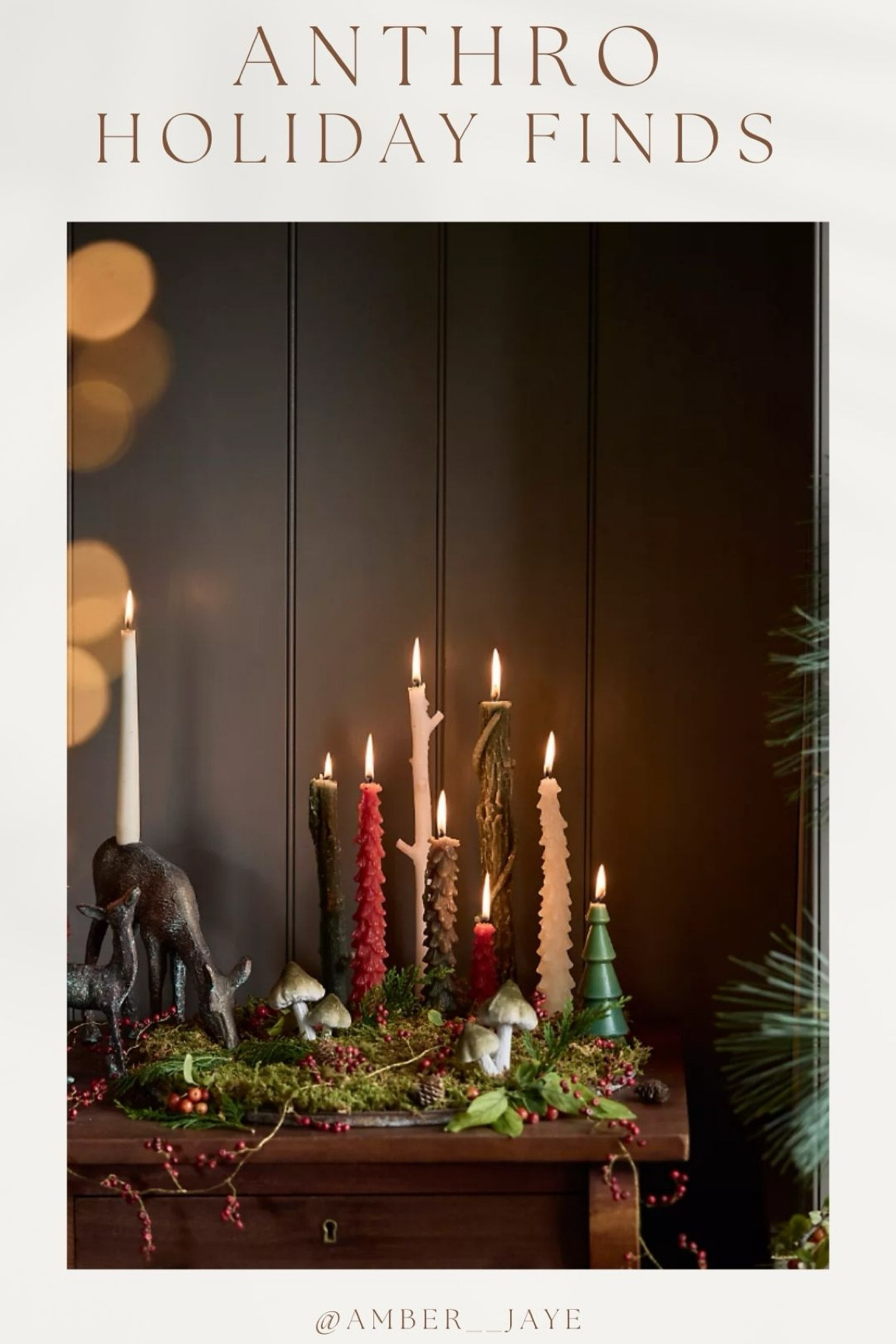 Anthropologie Holiday Finds ❄️ Gift Ideas 🎄 Taper Tree Candles 



#LTKFindsUnder50 #LTKHome #LTKSeasonal
