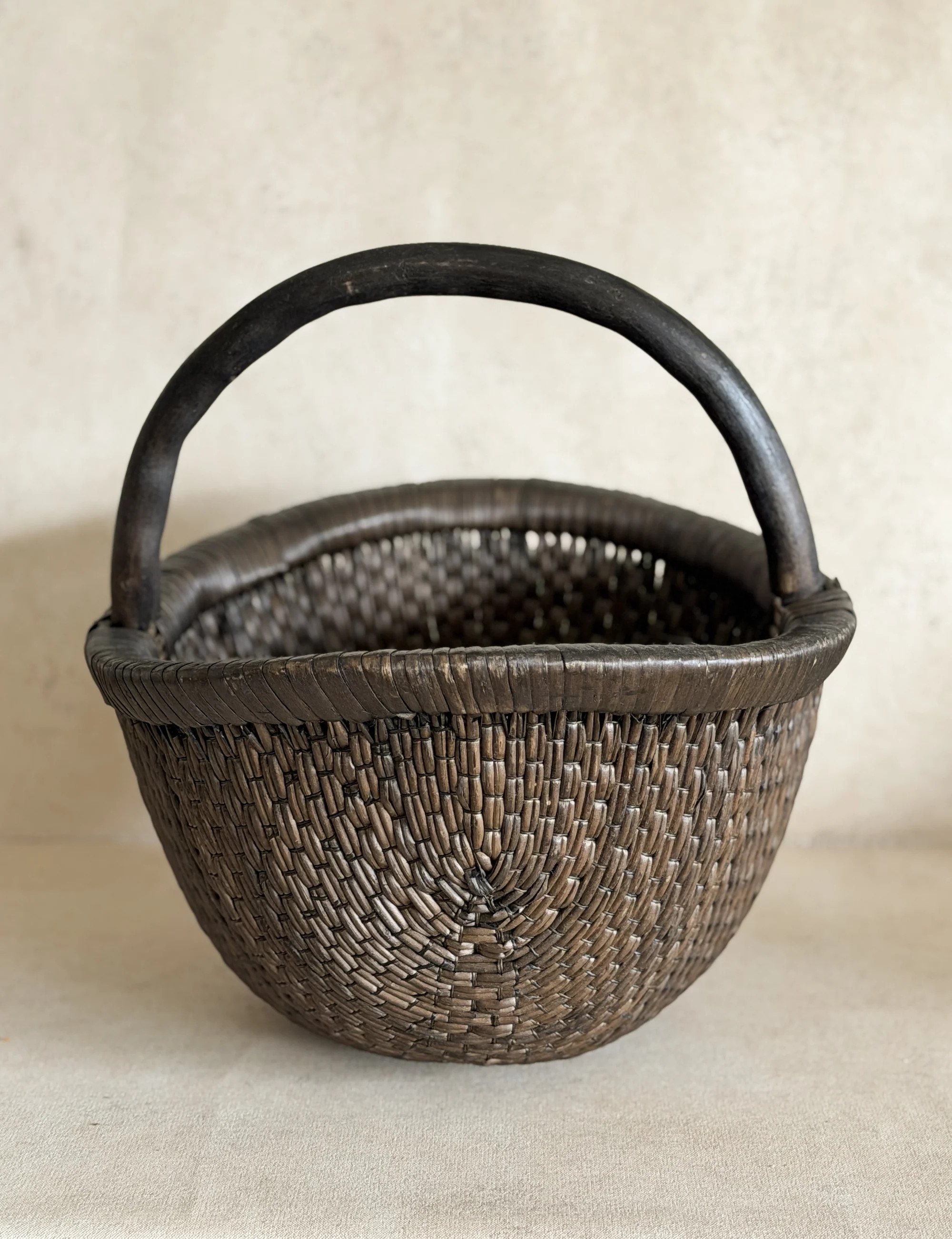 Vintage-Inspired Wicker Basket | Cottage and Key