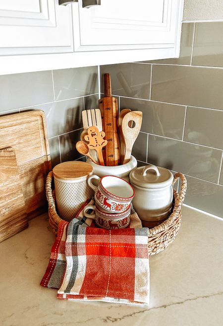 Festive kitchen corner. 🎄

#LTKSeasonal #LTKHoliday #LTKGiftGuide