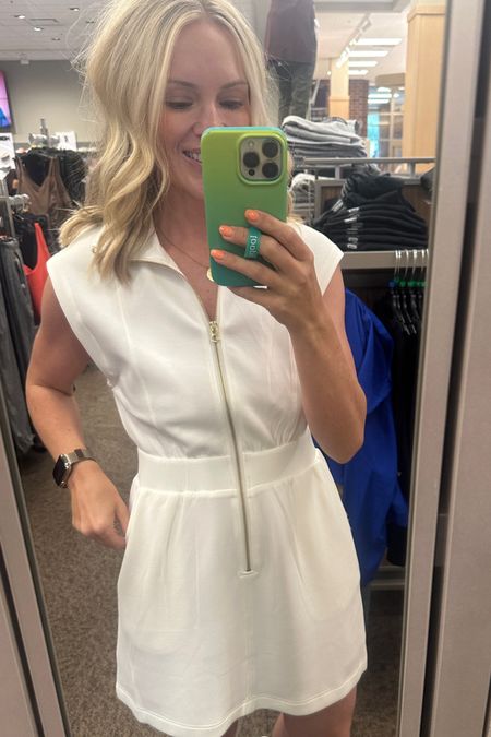 Super cute!!! I’m in a small and would probably prefer an XS! Love the gold zipper detail!!! #hocspring

#LTKActive #LTKSeasonal #LTKFindsUnder50