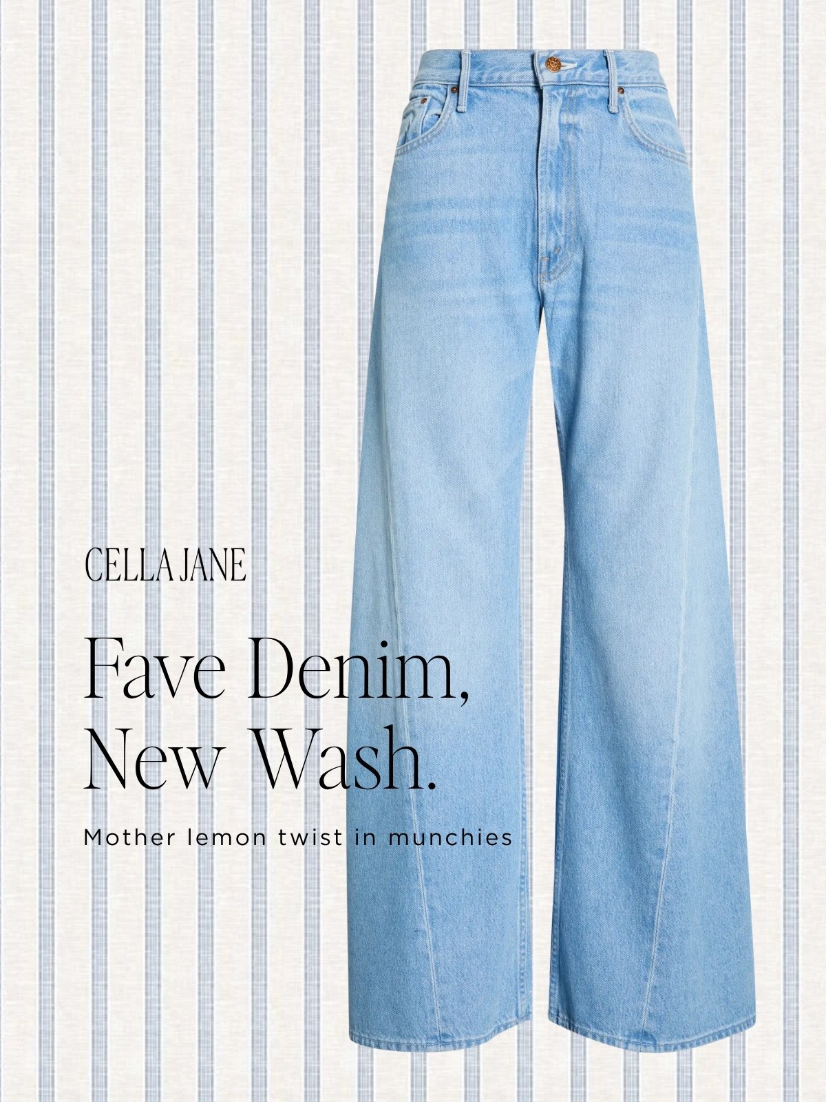One of my favorite pairs of jeans are now available in a wash perfect for summer!

#LTKsummer #LTKjeans