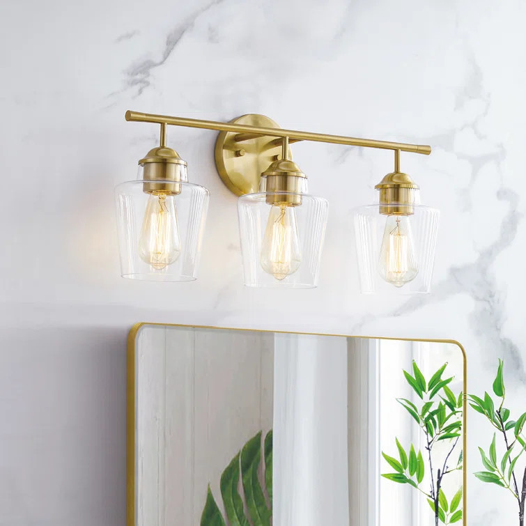 Atish 3 - Light Dimmable Vanity Light | Wayfair North America