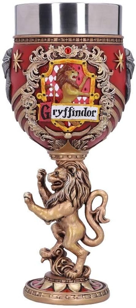 Nemesis Now Harry Potter Goblet, Hand Painted Harry Potter Collectible Chalice, Wizarding Wrold C... | Amazon (US)
