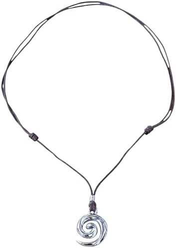 BlueRica Tribal Pendant on Adjustable Black Cord Necklace | Amazon (US)