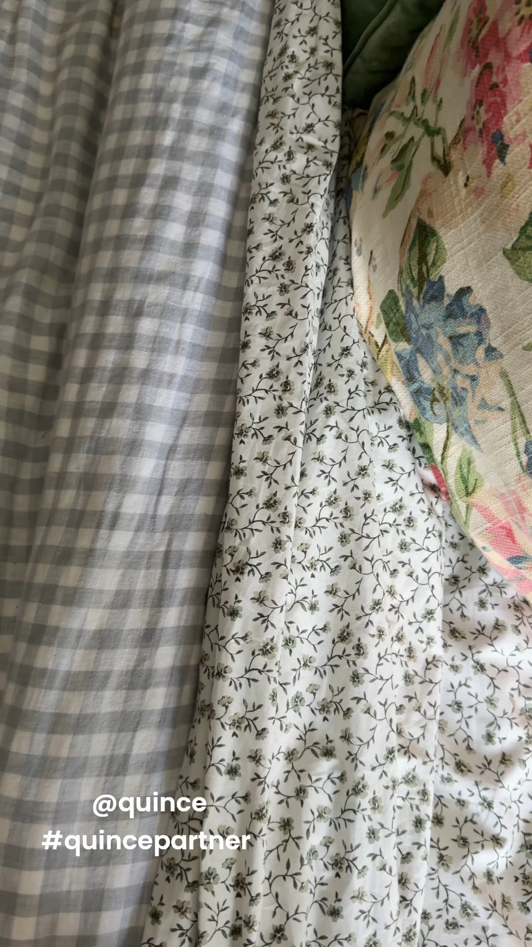 @quince now has a gingham quilt!! It’s European linen similar to my gingham duvet cover but in quilt design! #quincepartner

#LTKSeasonal #LTKHome