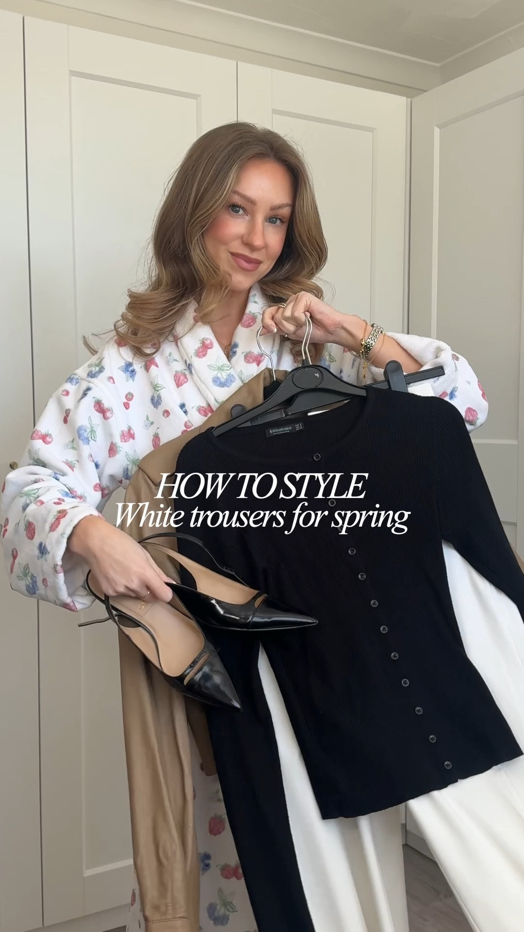 White trousers, spring outfits, leather jacket, sling back heels, leather bag, wardrobe essentials, capsule wardrobe 

#LTKAroundTheWorld #LTKPassport

#LTKstyletip #LTKuk #LTKspring
