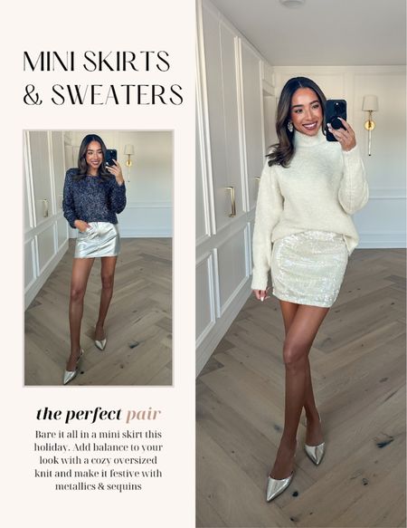 New Year’s Eve lookbook 🥂


Holiday outfit 
New Year’s Eve outfit 
Mini skirt outfit
Sequin skirt outfit 
Festive outfit
New year’s outfit 

#LTKstyletip #LTKSeasonal #LTKHoliday