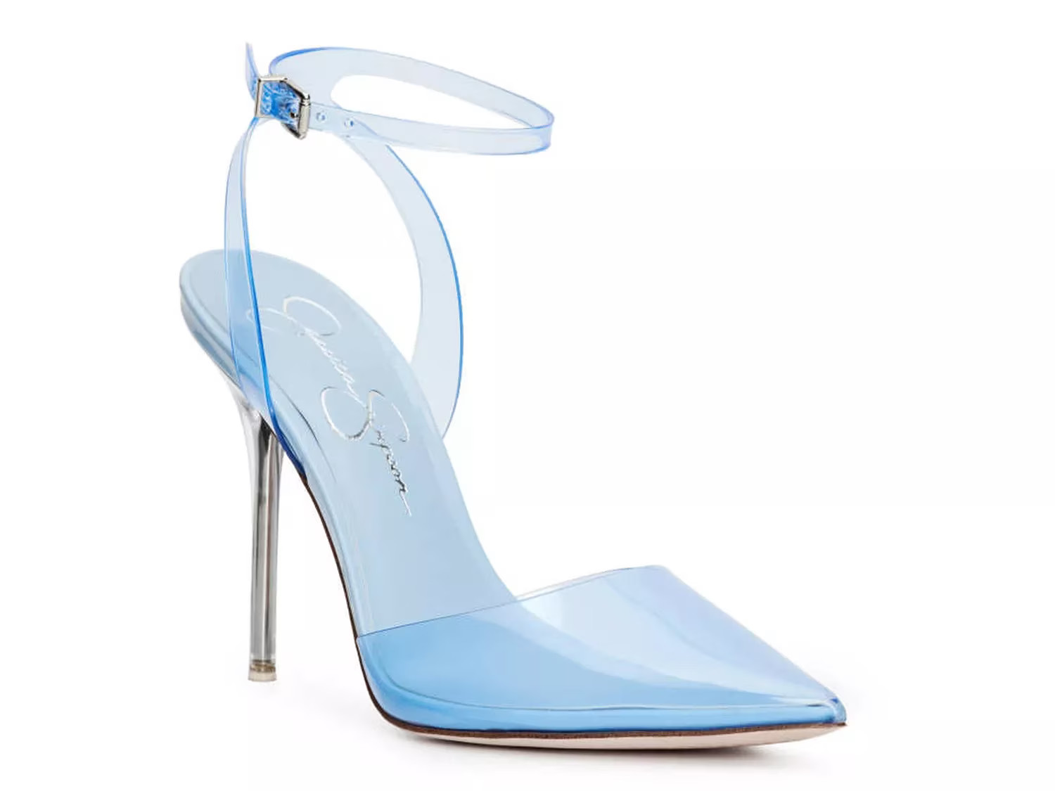 Jessica Simpson Pirrie Pump | Women's | Light blue | Size 9 | Heels | Pumps | Ankle Strap | Stiletto | DSW