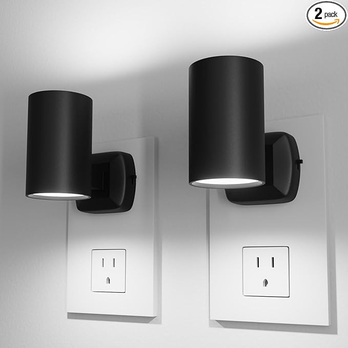 ETL Certified 5700K Night Light Plug in, Modern Night Lights Plug into Wall, Dusk to Dawn Sensor ... | Amazon (US)