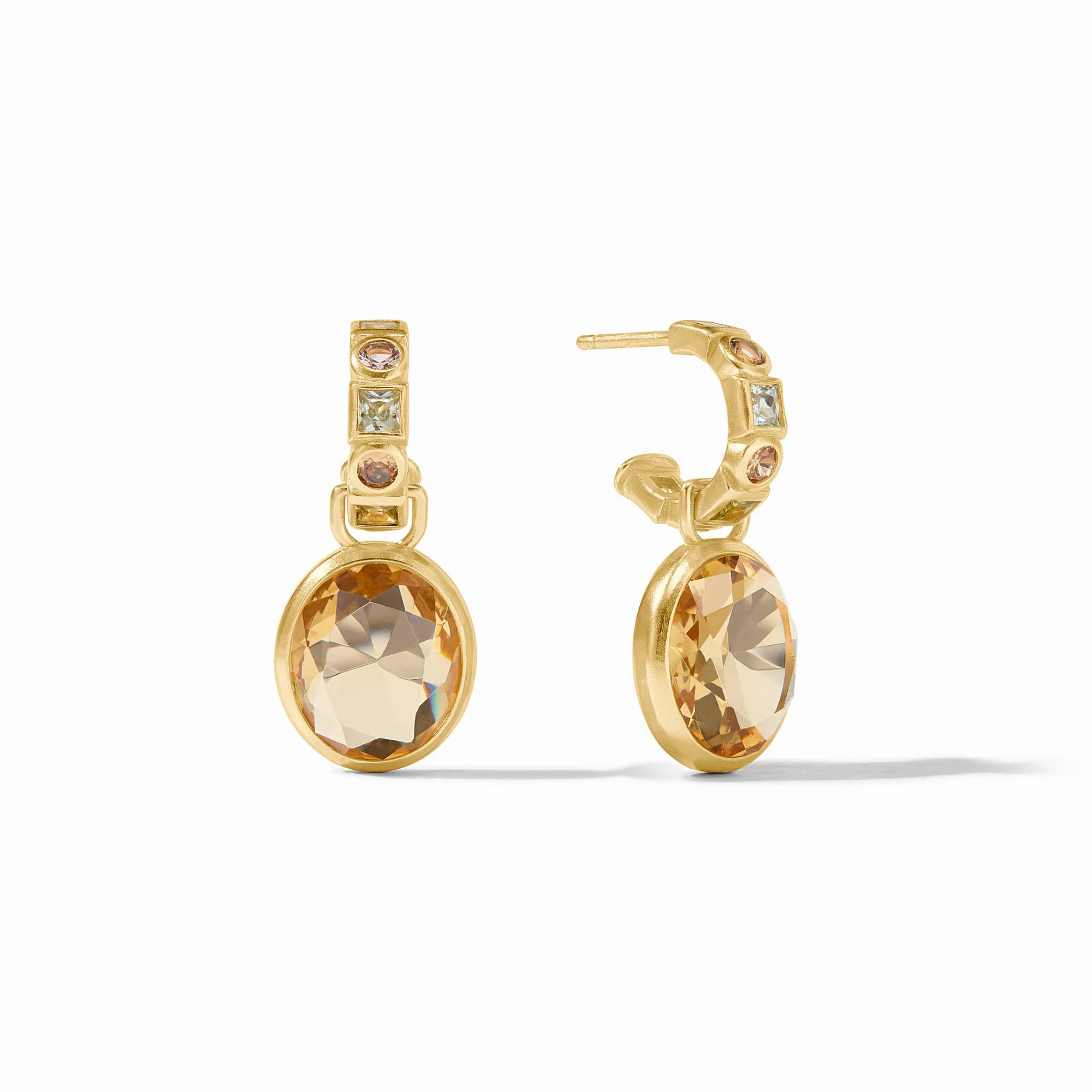 Jolie Hoop & Charm Earring | Julie Vos