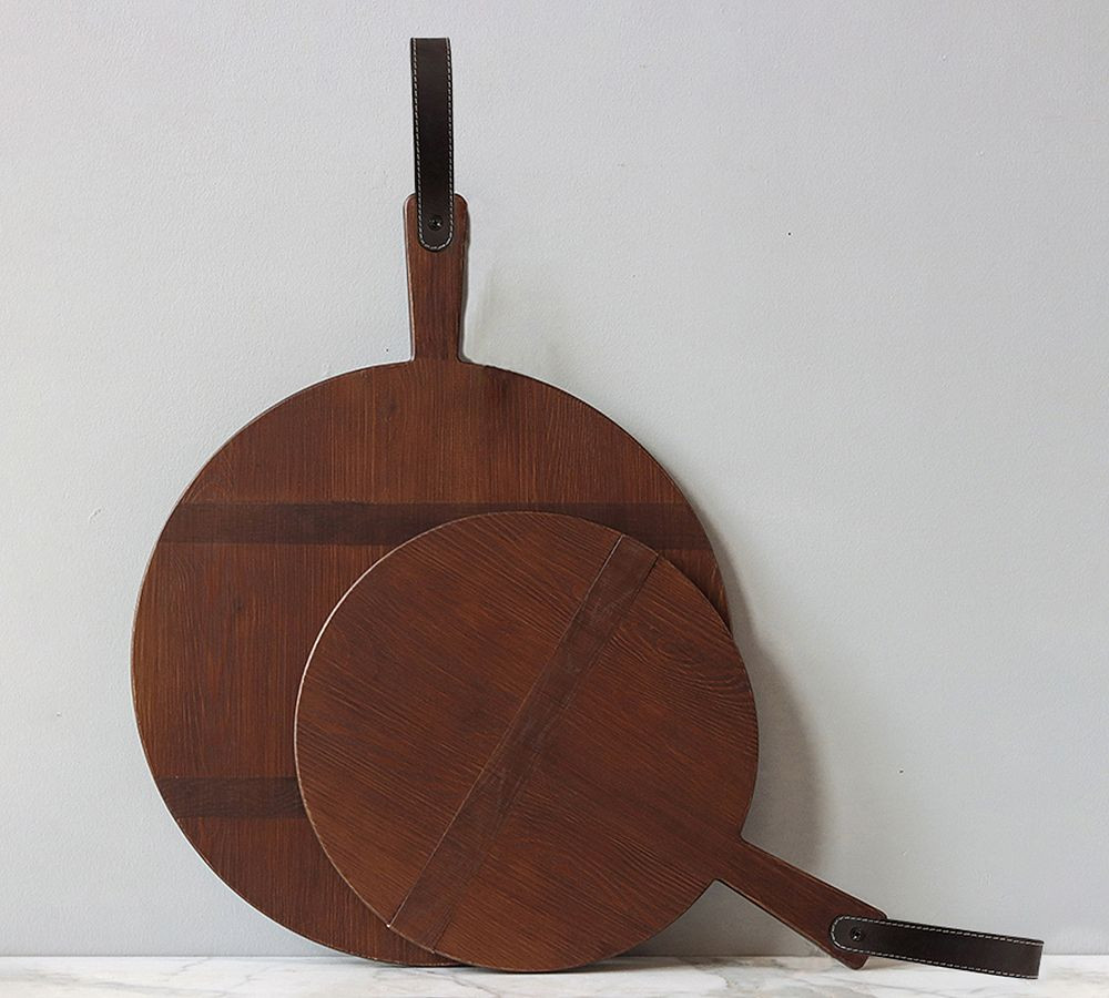 Round Heritage Handcrafted Charcuterie Board | Pottery Barn (US)