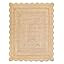 Wave Scalloped Natural Jute Rug Boho Jute Rug Entryway Runner Rug Farmhouse Scallop Rug, Off Whit... | Amazon (US)